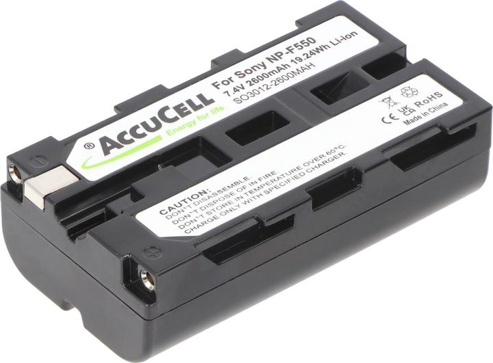 Produktbild AccuCell Akku Sony NP-F550, NPF530, NPF330 (Kamera Akku)