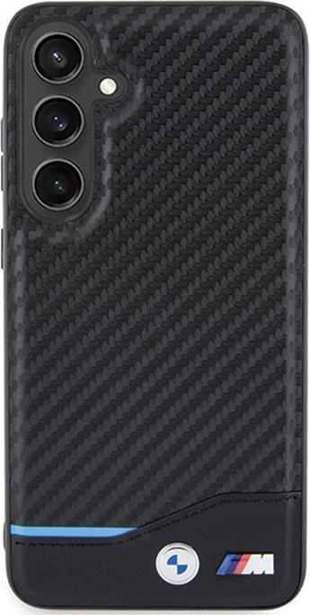 Produktbild BMW BMHCM22NBCK + S926 czarny/black Leather Carbon (Samsung Galaxy S24+)