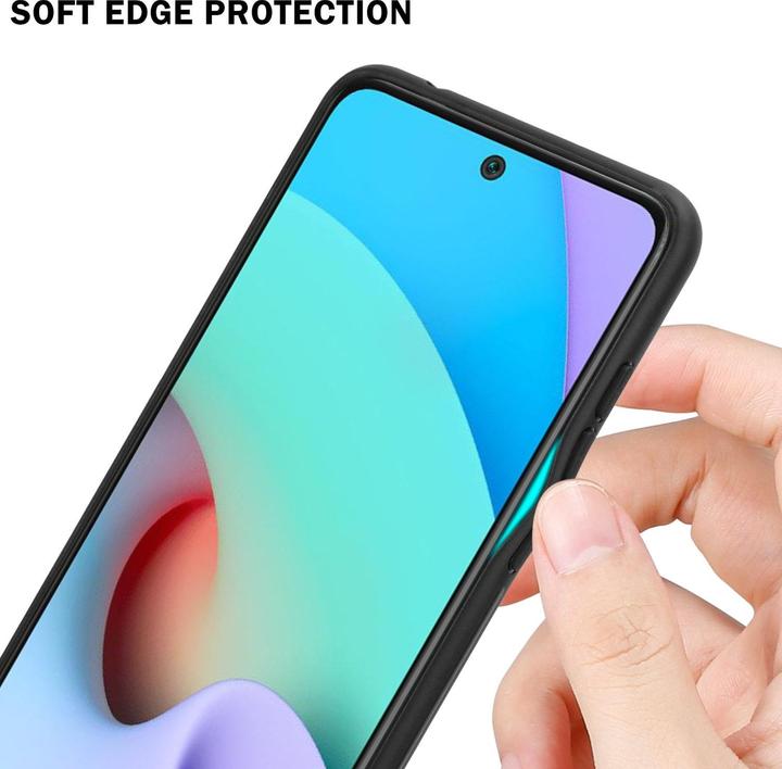 Productafbeelding Cadorabo TPU 2 Kleuren Glazen Hoesje (Xiaomi Redmi 10)