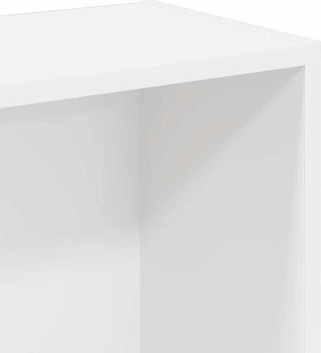 Actual product image VidaXL Bücherregal Regal Standregal Büroregal Aktenregal Aufbewahrungsregal Weiss (80 x 24 x 109 cm)