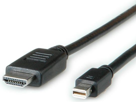Image du produit Roline Mini DisplayPort — HDMI (Typ A) (1 m, DisplayPort, HDMI)