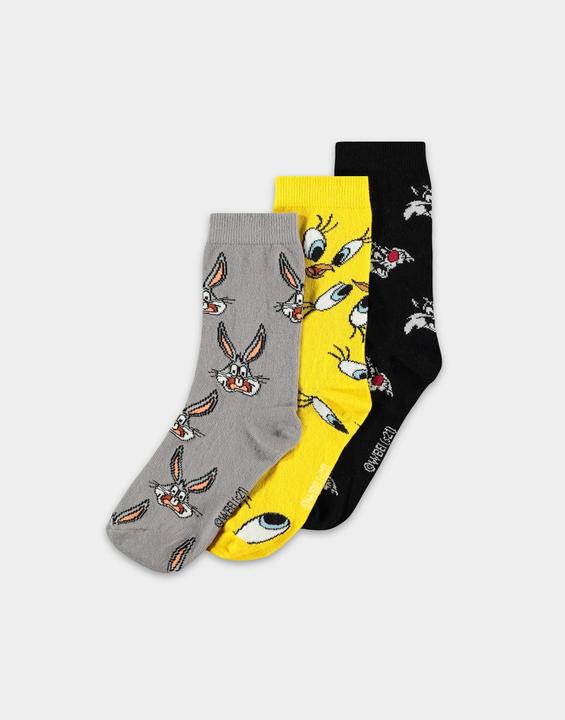 Immagine prodotto Looney Tunes Calzini Crew (3Pack) (confezione da 3, 43, 46)