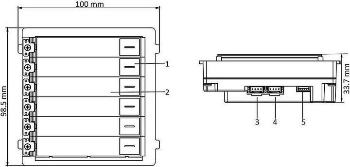 Immagine prodotto Hikvision DS-KD-KK
