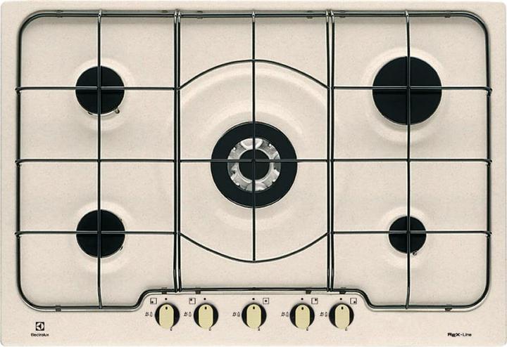 Immagine prodotto Electrolux RGG 7253 OON piano cottura Sabbia Da incasso Gas 5 Fornello(i)