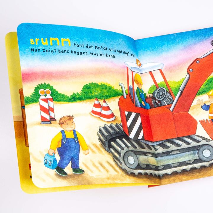 Actual product image Baby pixi - My first book about the excavator (German)