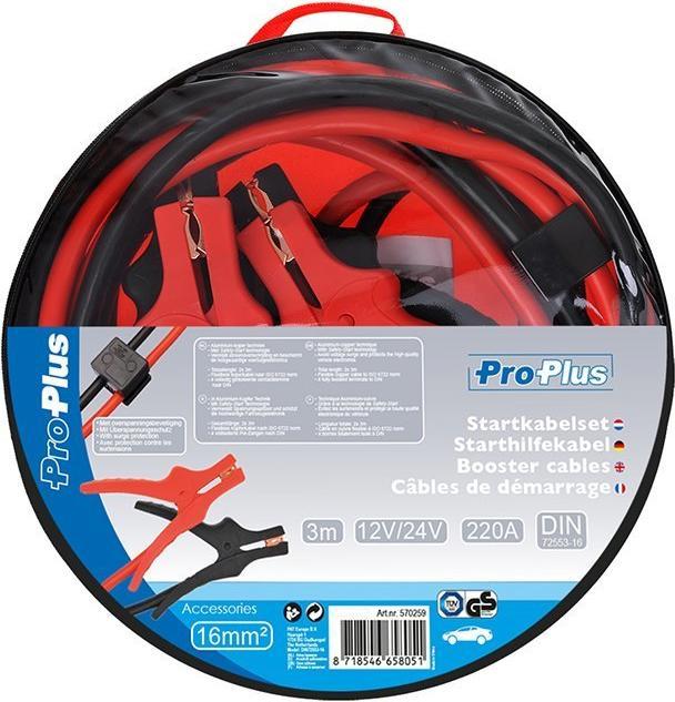 Image du produit ProPlus Câbles de démarrage avec protection contre les surtensions