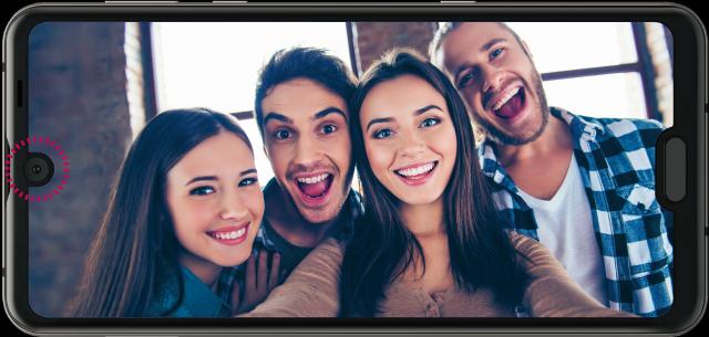 Produktbild Sharp Aquos R3 (128 GB, Black, 6.20", Hybrid Dual SIM, 20.10 Mpx, 4G)