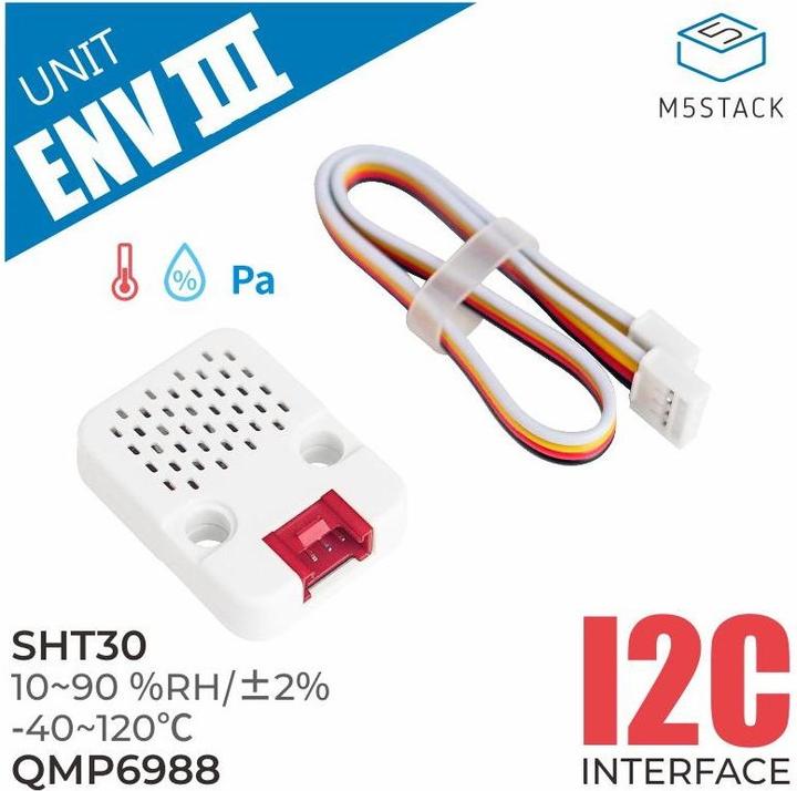 Produktbild M5Stack ENV II Unit Mit Temperatur und Luftfeuchtigkeit Sensor