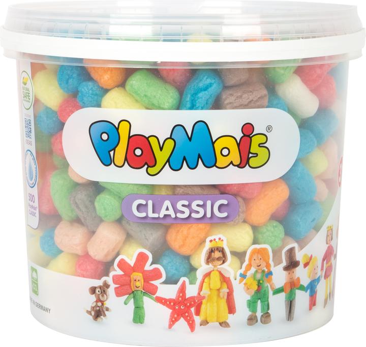 PlayMais Spielen Sie Corn Basic Eimer 5 Liter (500 Stück)