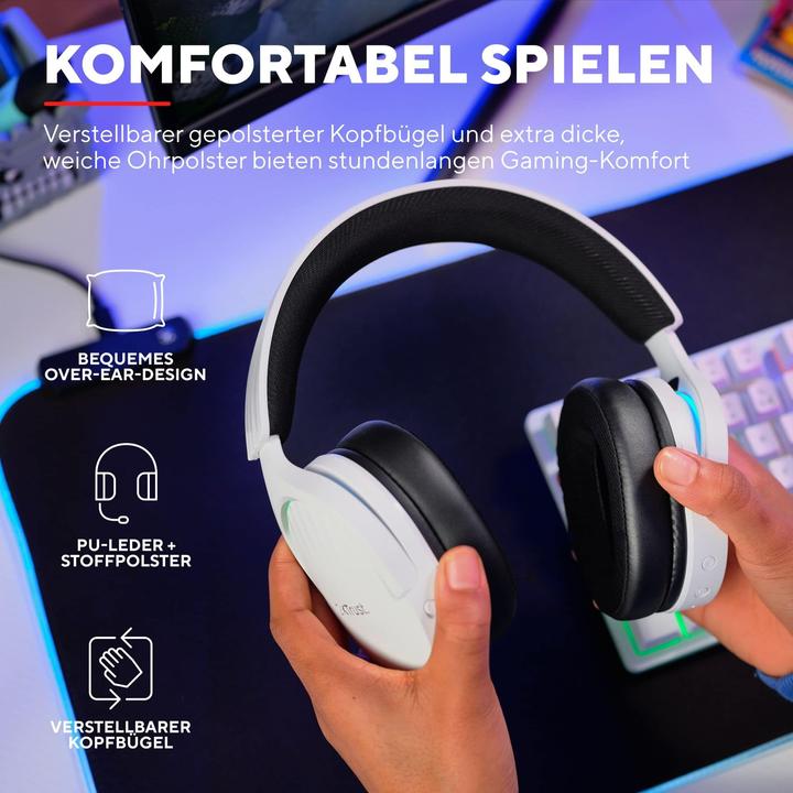 Produktbild Trust Gxt491w Fayzo Wireless Headset (Kabellos, Kabelgebunden)