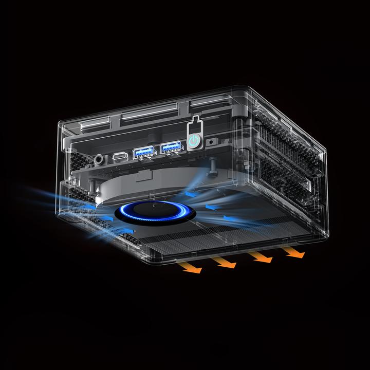 Actual product image Minisforum UM890 Pro (AMD Ryzen 9 8945HS, 64 GB, 1000 GB)