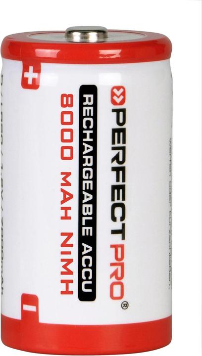 Immagine prodotto PerfectPro Batteria D 2 pezzi (2 pz., 8000 mAh)