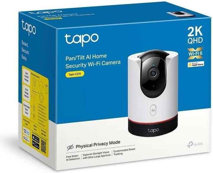 Produktbild TP-Link TPLLTAPOC225 - Tapo C225 Pan Tilt AI Home Security IP Cam
