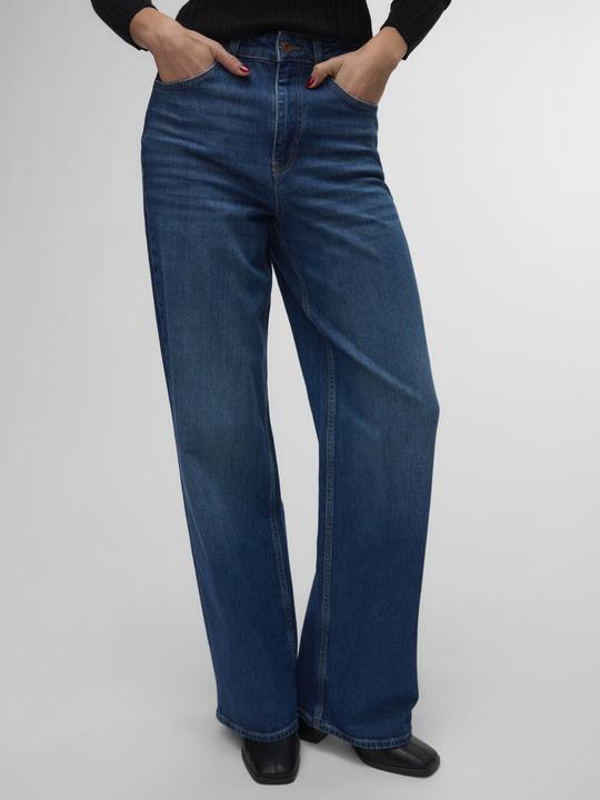 Image du produit Vero Moda VMREBECCA Super High Rise Weiter Beinschnitt Jeans Straight-Fit (26)