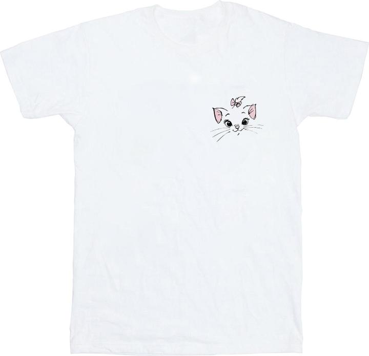 Disney Classics Marie Face Pocket TShirt (L)