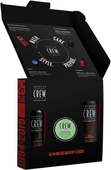 Actual product image American Crew Specials - Men's Most Wanted Medium Hold Grooming Kit (Shaving gel)