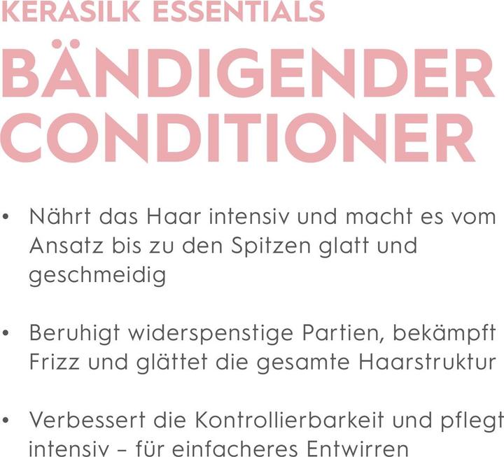 Actual product image Kerasilk Essential - Smoothing Conditioner (750 ml)
