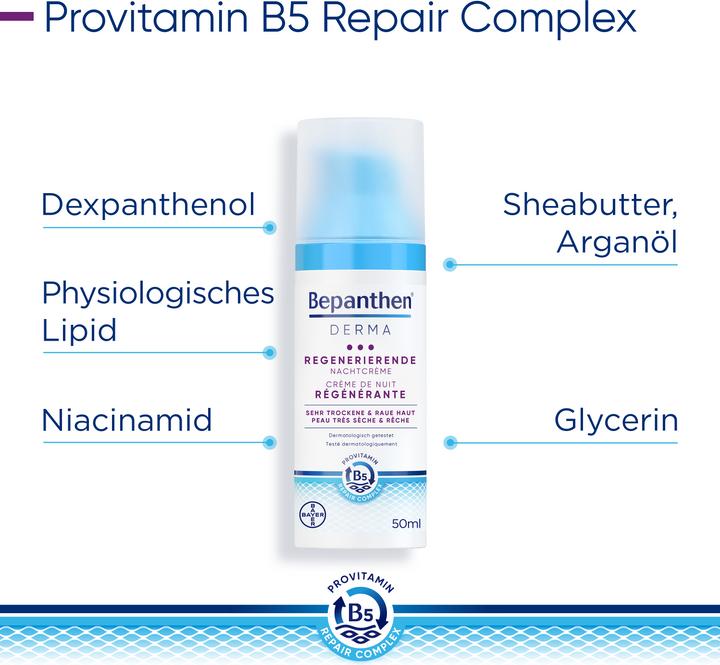 Actual product image Bepanthen Derma Derma Regenerating Night Cream (50 ml, Night cream)