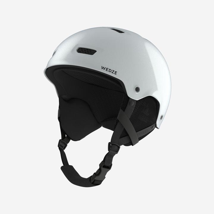 Produktbild Wedze Skihelm Snowboardhelm Erwachsene/Kinder - H-FS300 silber Glitzer (59 - 62 cm, L)