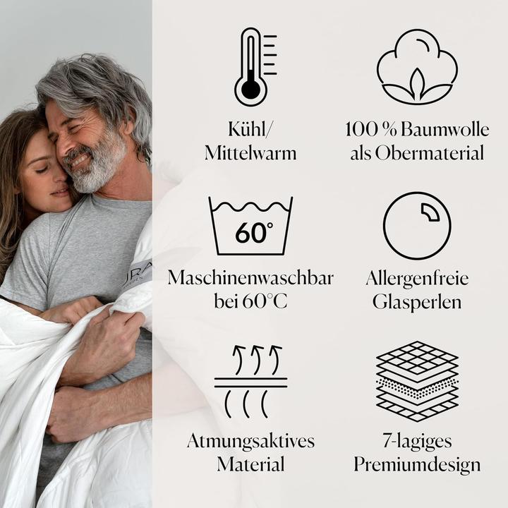 Produktbild Cura Gewichtsdecke (9000 g, 135 x 200 cm)