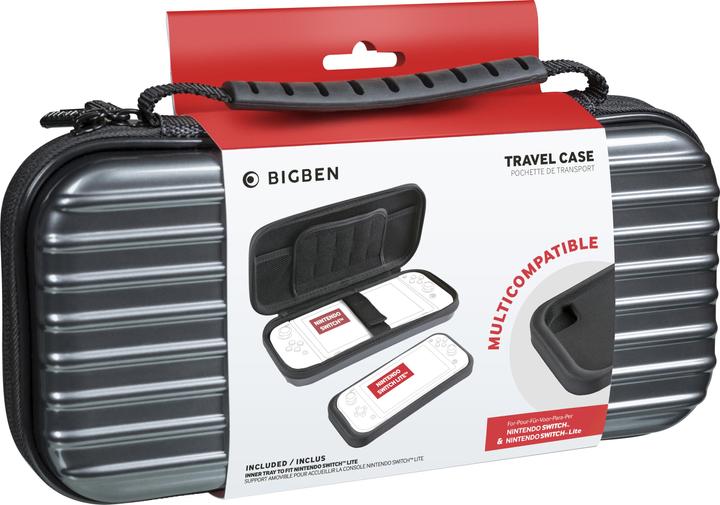 Bigben Switch Travel Case Polycarbonat - grey (Switch)
