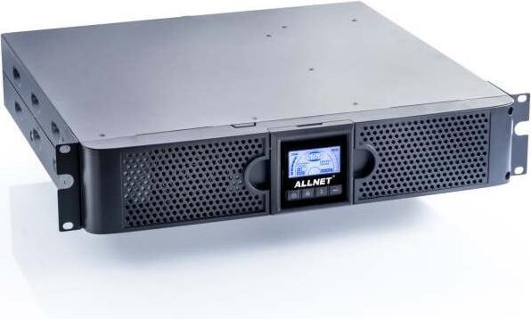 Image du produit Allnet Onduleur 1000VA Line-Interactive USB/RS232 Écran LCD 48,30cm (19")/Tour (3100 VA, 900 W, Line-interactive Onduleur)