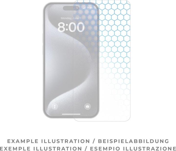 Actual product image prio Protector glass (1 Piece, Apple iPhone 15 Pro, Apple iPhone 15)