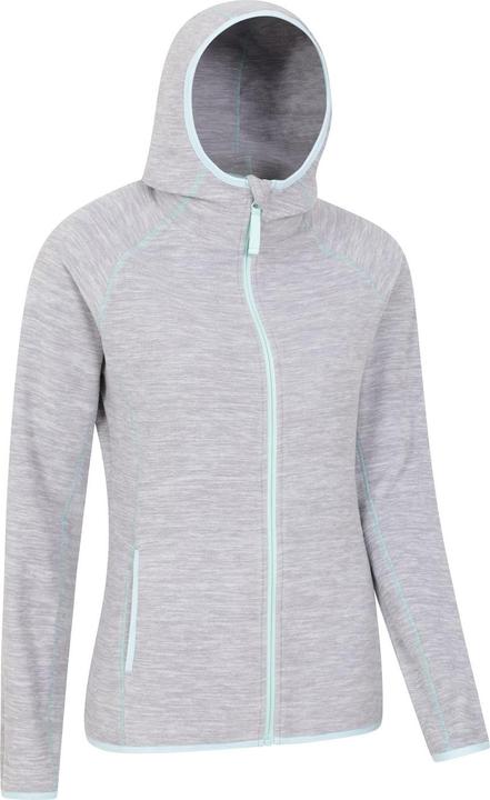 Immagine prodotto Mountain Warehouse Donna/Ladies Lleyn II Melange Felpa con cappuccio a zip intera (38)