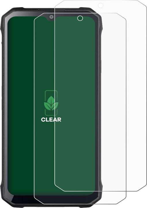 Actual product image ScreenLeaf Screen Protector sustainable Screen Protection, clear, anti-scratch (2 Piece, Hotwav Cyber 7)