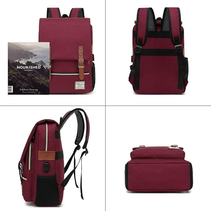 Image du produit Only-Bags.Store Sac à dos d'étudiant, sac à dos de voyage, sac d'extérieur décontracté pour hommes et femmes, sac