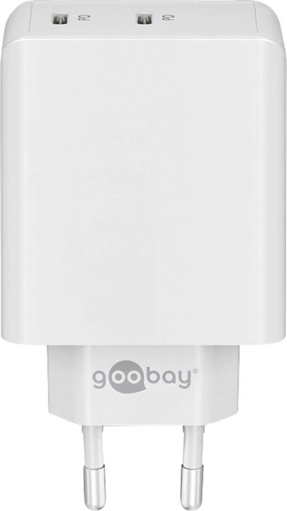 Actual product image Goobay Dual USB C Quick Charger (36 W)