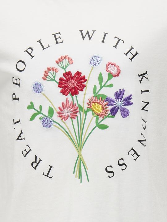 Actual product image Only Kogemma Life Reg S/S Flower Top Jrs Noos (146, 152)
