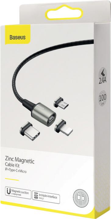 Produktbild Baseus Magnetisches Ladekabel (1 m, USB 2.0)