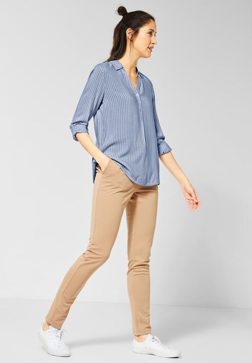 Image du produit Street One Blouse légère en chambray (36)