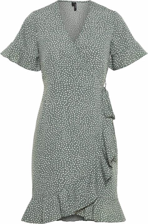 Produktbild Vero Moda Gepunktetes Wickel Minikleid (XS)