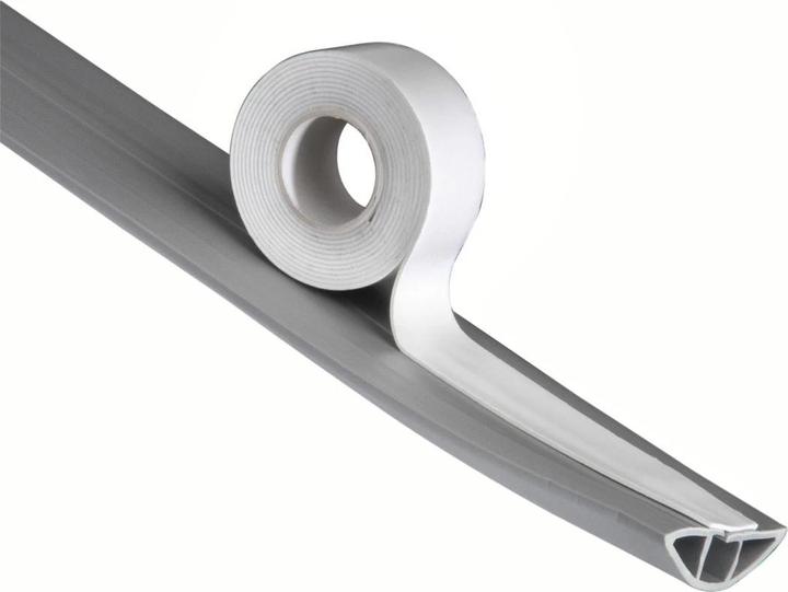 Produktbild Hama Flexibler Kabelkanal, selbstklebend, halbrund, 180 x 3 x 1 cm, PVC, Grau (Kabelkanal, 180 cm)
