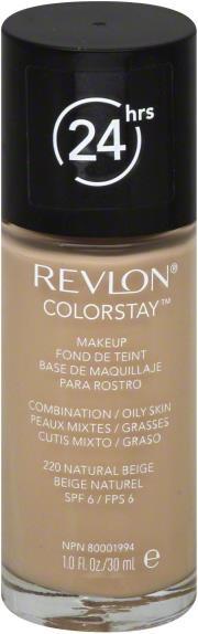Actual product image Revlon Colorstay Makeup (220 Natural Beige)
