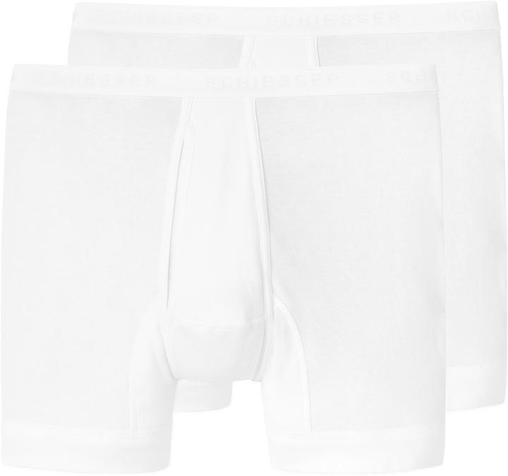 Produktbild Schiesser 2er Pack Original Classics Feinripp Unterhose kurz (M, 2er Pack)