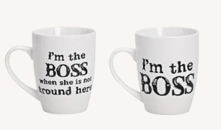 Actual product image G. Wurm Coffee cup set of 2, Boss, 250 ml, 2 pieces, White (250 ml, 2 x)
