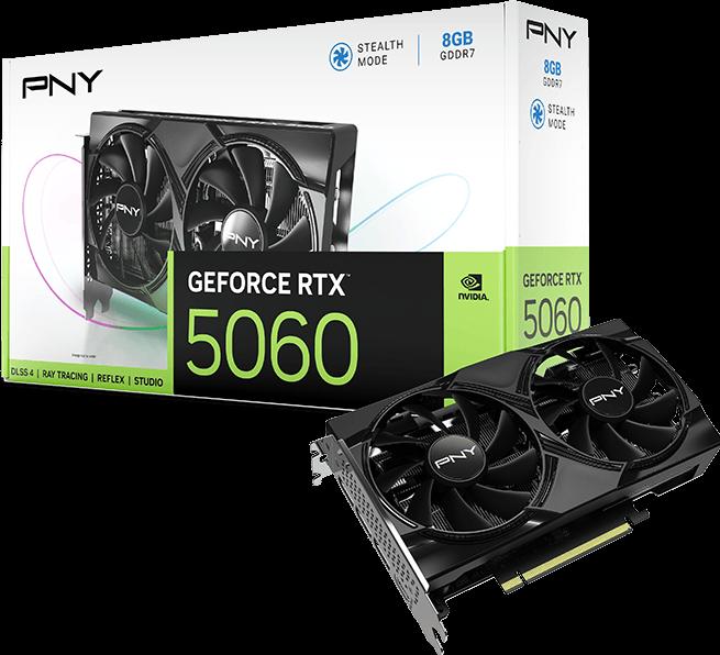 Immagine prodotto PNY GeForce RTX 5060 8GB (8.19 GB)