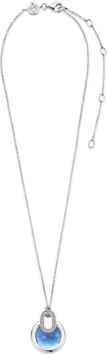 Immagine prodotto Ti Sento Milano Collana con cristallo blu scuro 3887DB/42 (Argento 925, 45 cm)