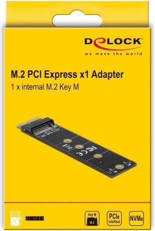 Image du produit Delock Adaptateur PCI Express x1 à M.2 Key M