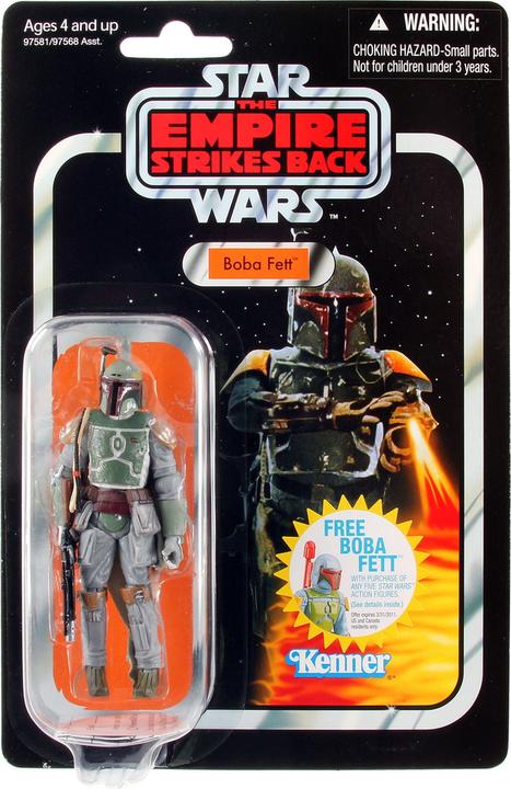 Actual product image Hasbro Star Wars: The Empire Strickes Back Vintage Collection Actionfigur Boba Fett VC09