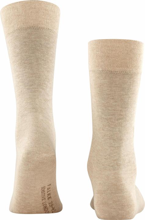 Image du produit Falke London Sensitive (3er Pack) Herrensocken, Farbe 4650 sand mel., Grösse 47-50 (Une unité par pack, 47 - 50)