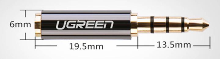 Produktbild Ugreen 3.5 mm Klinke – 2.5 mm Buchse (Klinkenadapter)