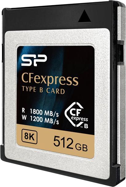 Actual product image Silicon Power CFexpress 3.0 Type B 512GB 1800MB/s (512 GB, CFexpress type B)
