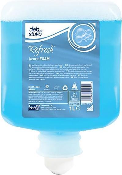 deb Schaumseife Nachfüllung Schaum Frisches Obst Blau (Handseife Nachfüllpackung, 1000 ml)