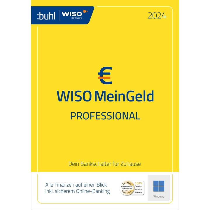 Produktbild Buhl Data Service Buhl Data WISO Mein Geld Professional 2024 Download Code (1 User, unbegrenzt)