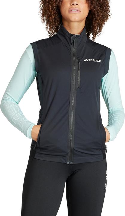 Actual product image adidas Women's Terrex Xperior XCountry Ski Softshell Vest (M)