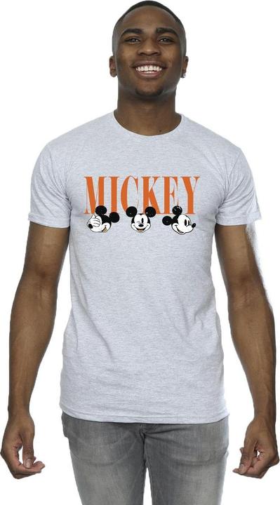 Immagine prodotto Disney Mickey Mouse Faces Maglietta Uomo (4XL)